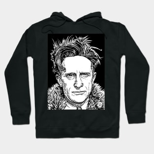 MARCEL DUCHAMP ink portrait Hoodie